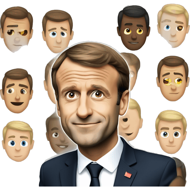 Emmanuel Macron emoji