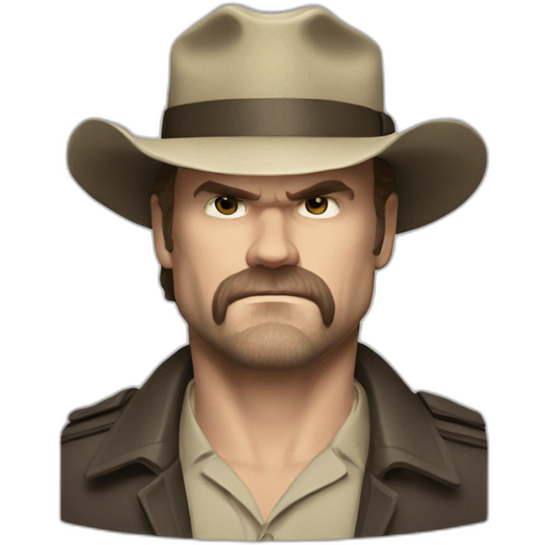 Jim Hopper David harbour emoji