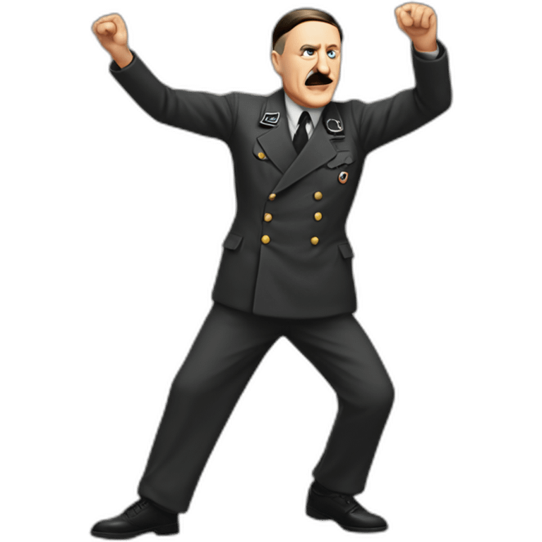 Hitler  dancing emoji