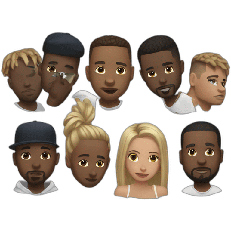 pnl group of french rappers emoji