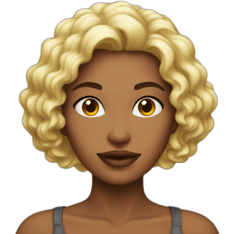 Sexy woman emoji