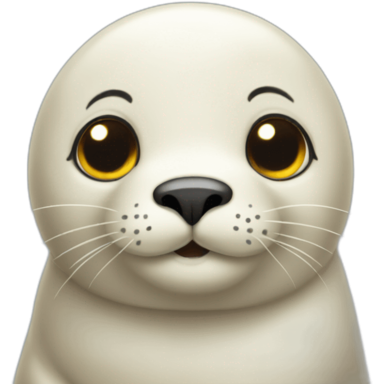 cute seal game character emoji