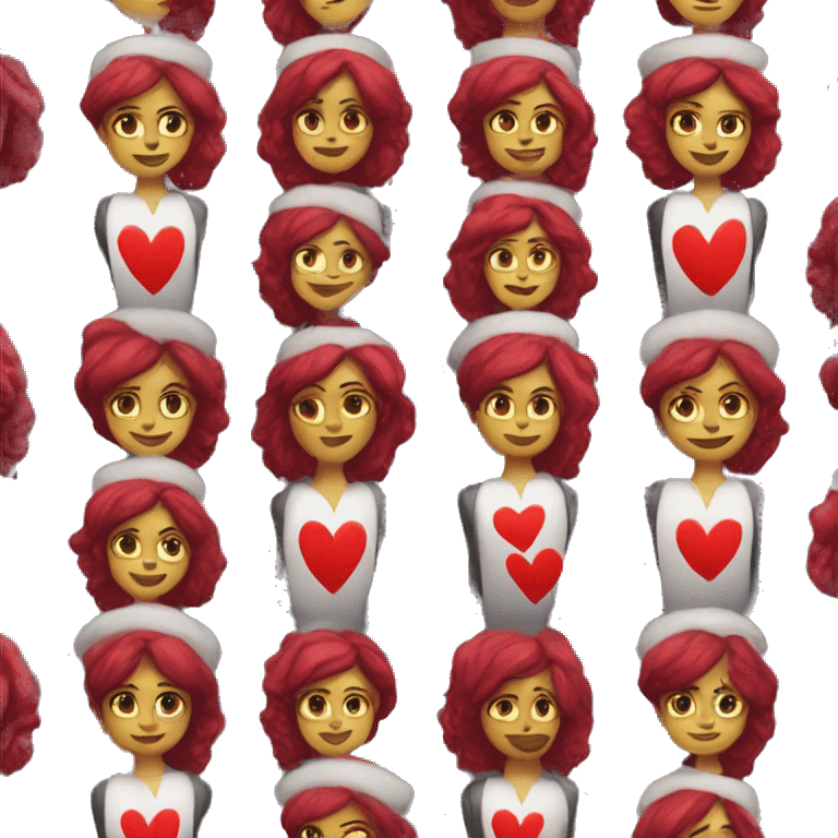 Queen of hearts emoji