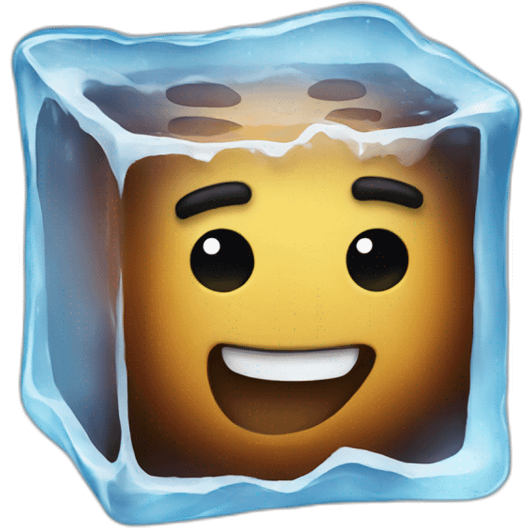 Ice cube emoji