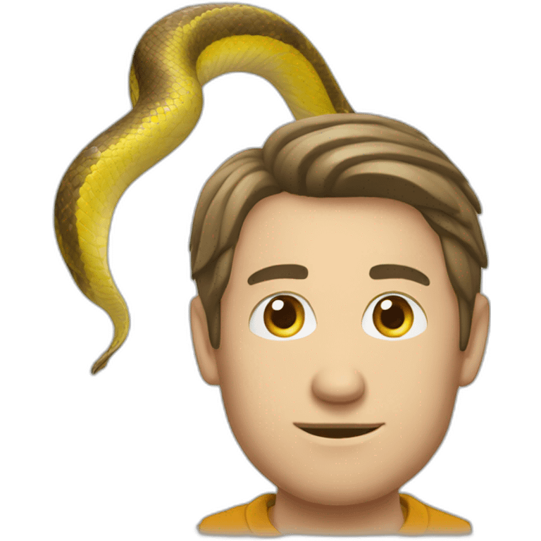 python it man emoji