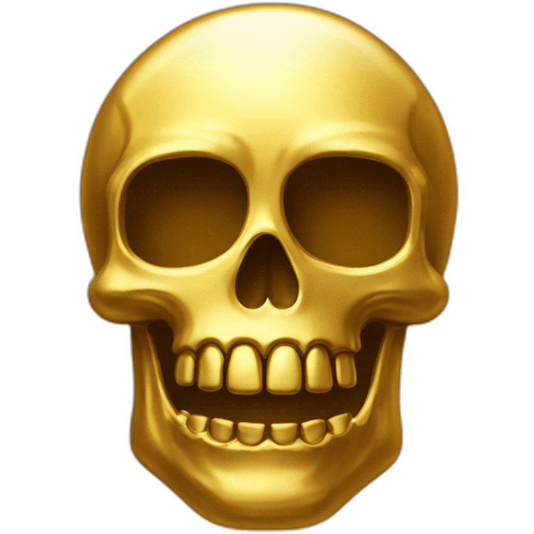 Golden Skull Coin emoji