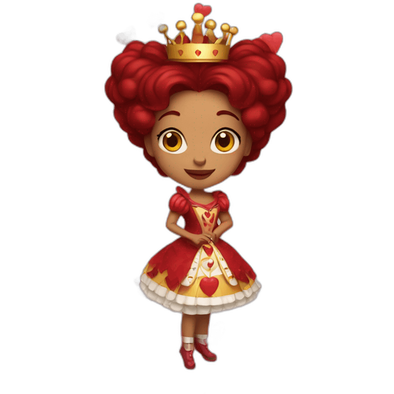 Queen of hearts emoji