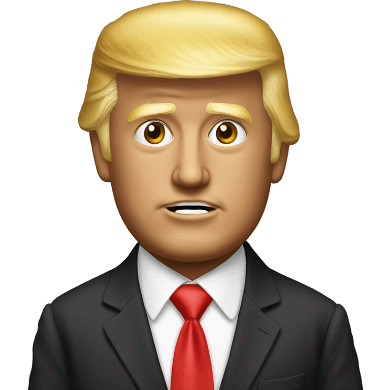 Trump with potato’s emoji