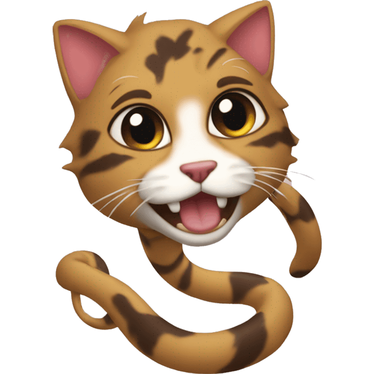 joycat with pit vipers on emoji