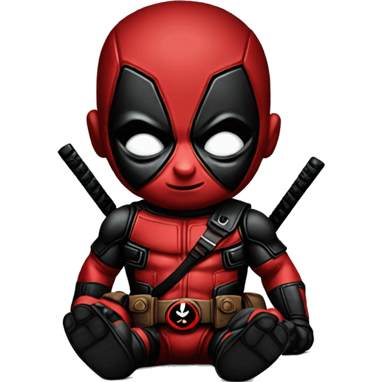 baby deadpool  emoji