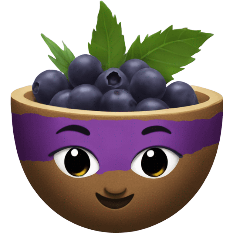 acai bowl emoji