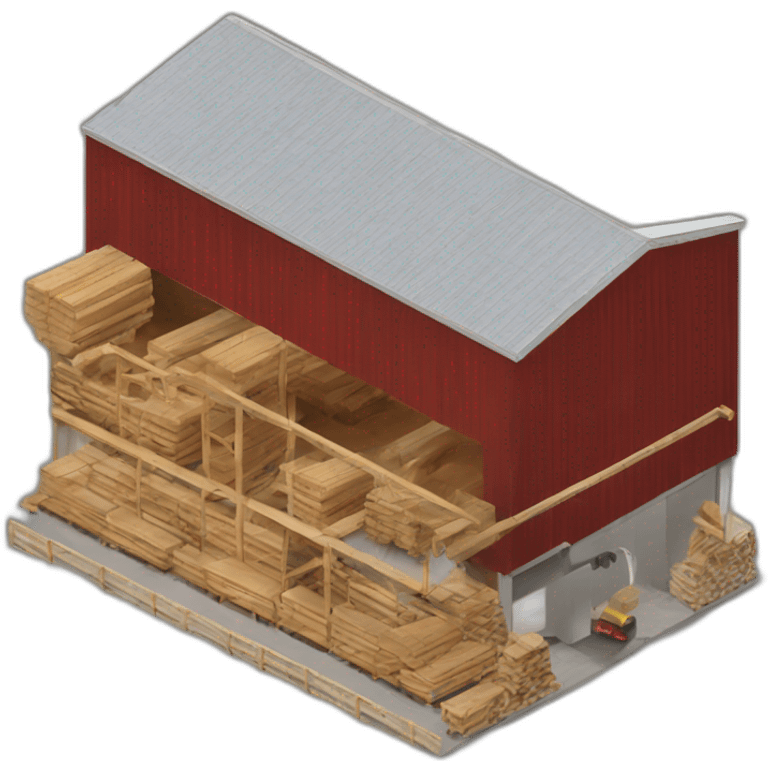 modern lumber factory emoji