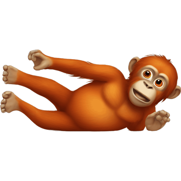 Orang outan body emoji