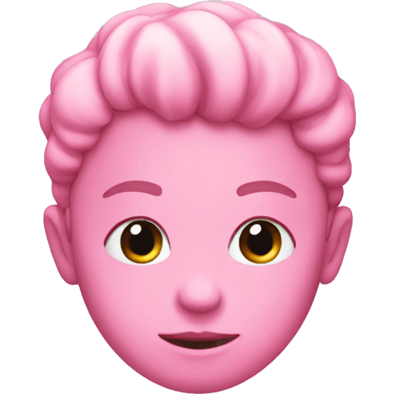 Ok emoji but pink emoji