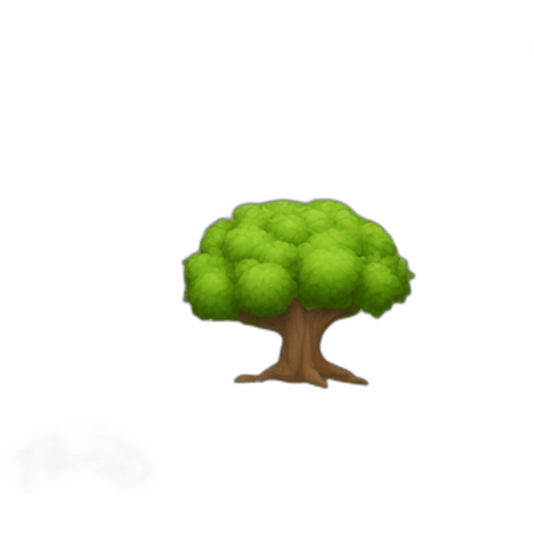 Arbol sin hojas y muchos brazos  emoji