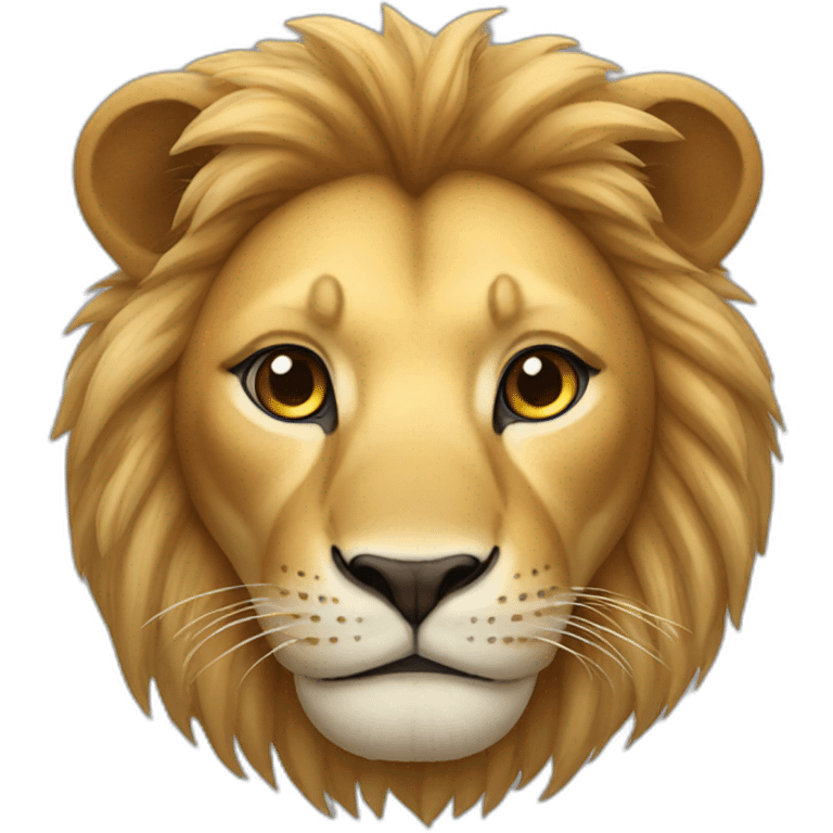 female lion face emoji