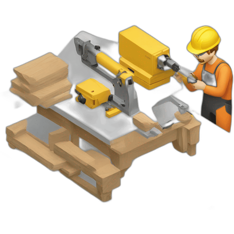 isometric freelance fabricator emoji