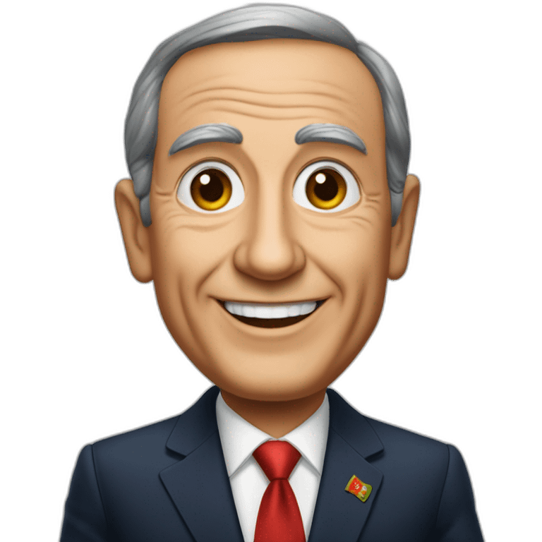 Presidente da república de Portugal, Marcelo Rebelo de Sousa emoji