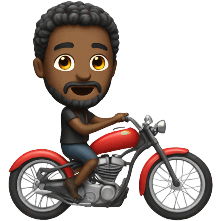 a god with bike  emoji