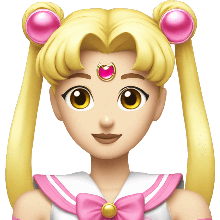 Sailor moon pink emoji