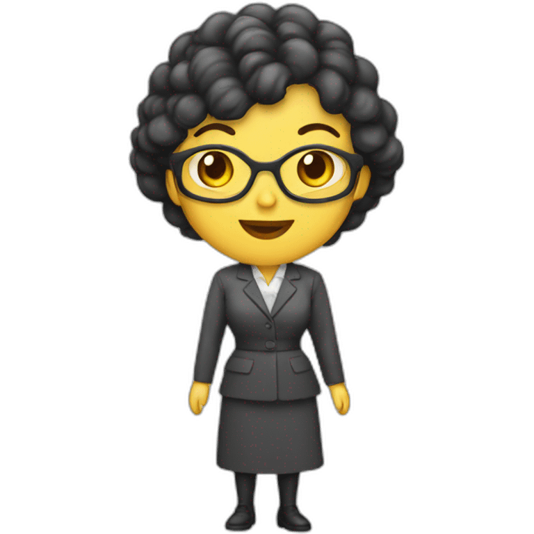 profesora de árabe emoji