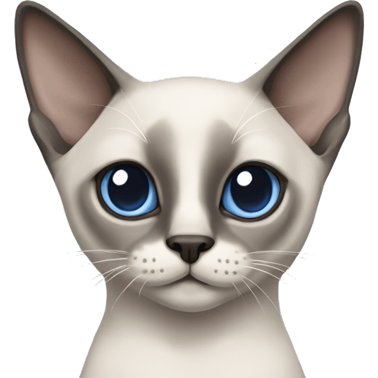 blue point siamese cat emoji