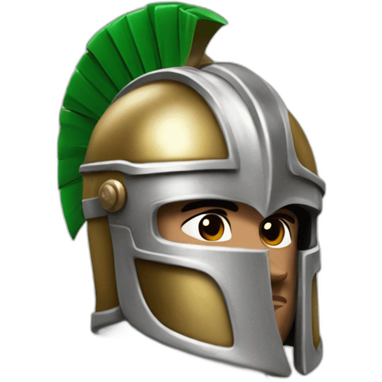 Paul Mescal hot man wearing a gladiator helmet emoji