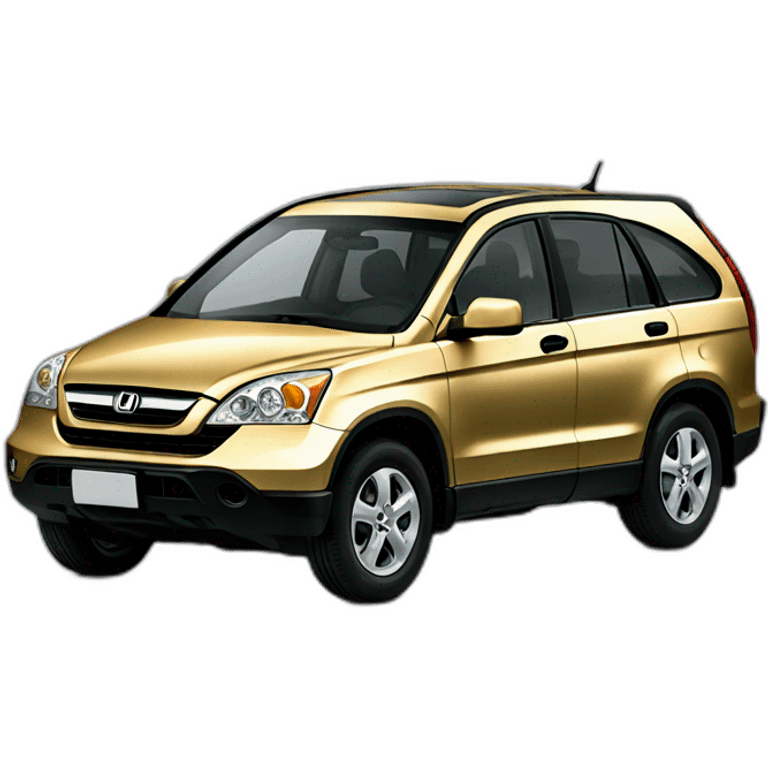 gold honda 2006 crv emoji