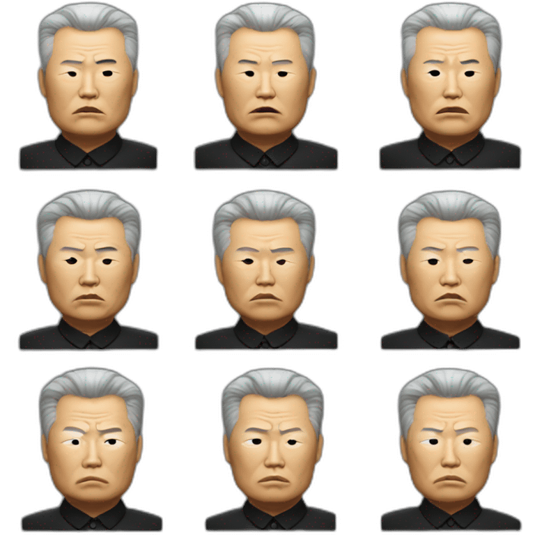 Kim Jong un en mode Clint Eastwood emoji