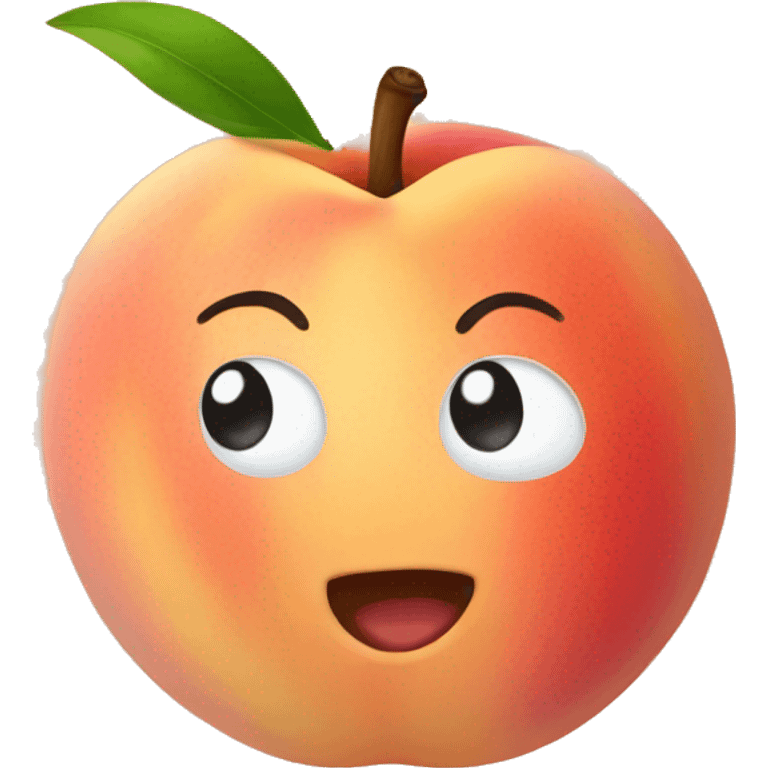 Peach  emoji