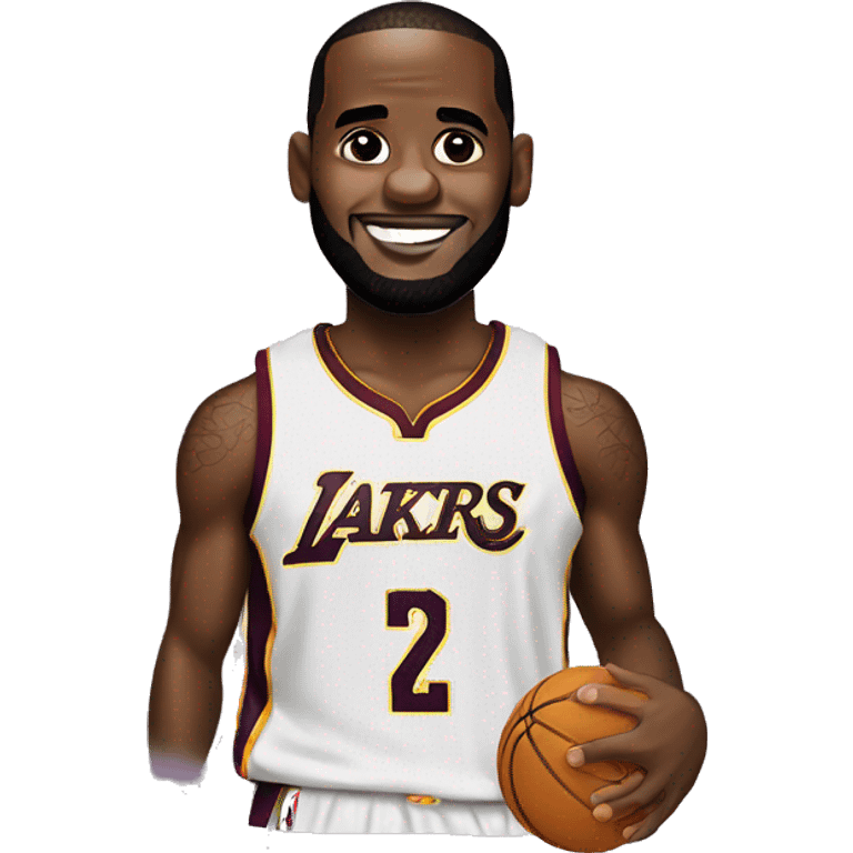 Cute lebron emoji