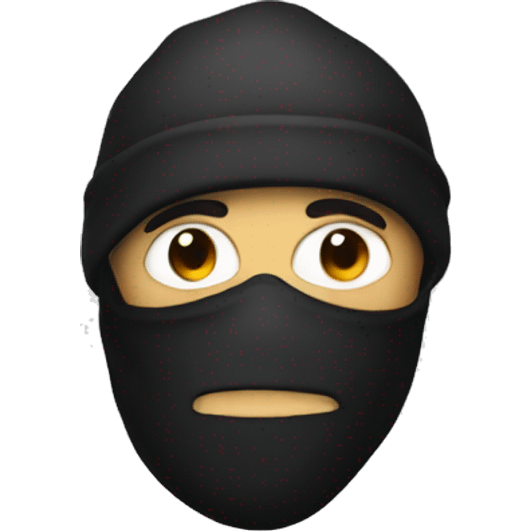 A robber emoji