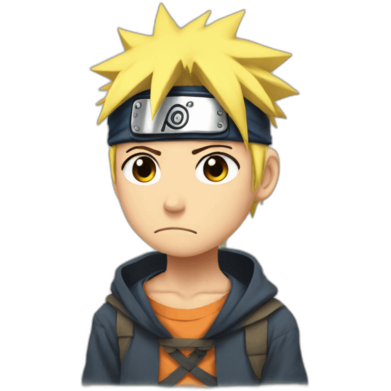 Sad Naruto  emoji