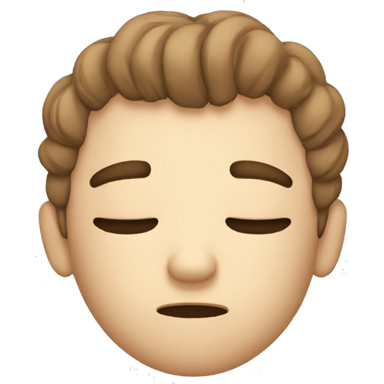 Sleepy emoji