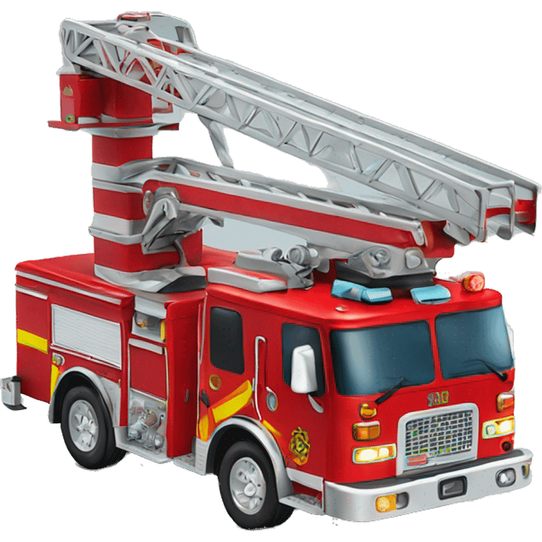 Ladder fire truck emoji