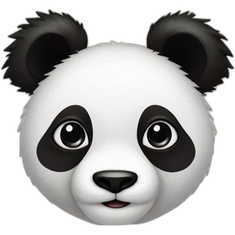 panda qui rigole emoji