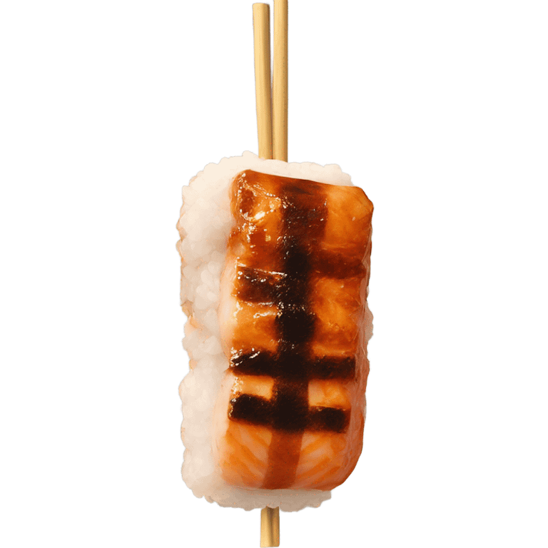 Yakitori onigirazu emoji