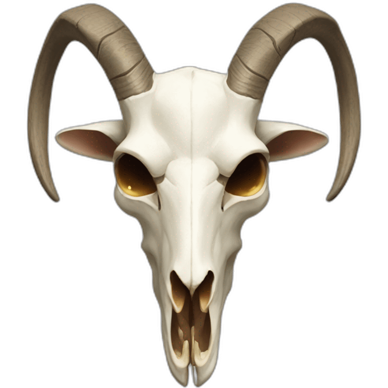 goat skull emoji