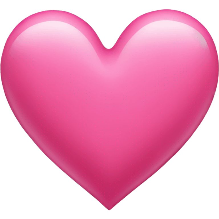 Pink heart  emoji