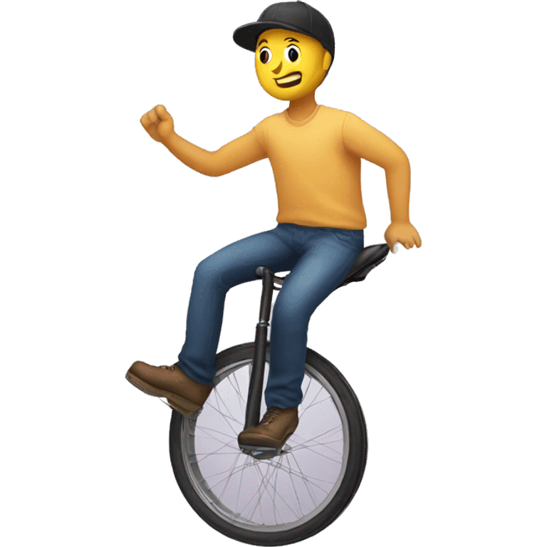 Unicycle emoji