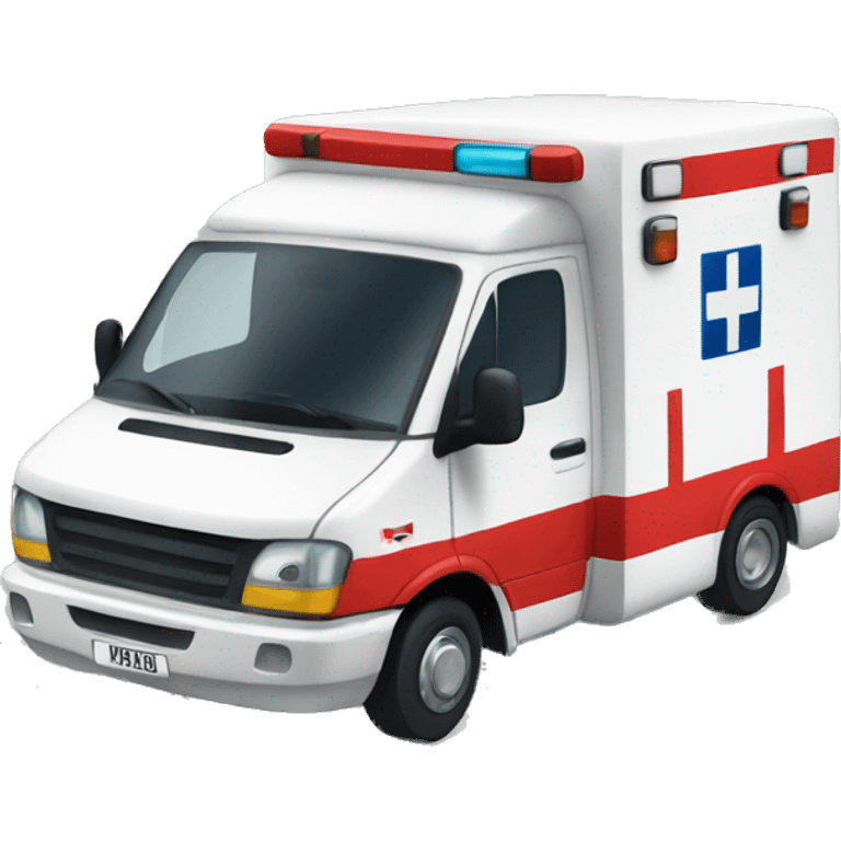 British ambulance emoji