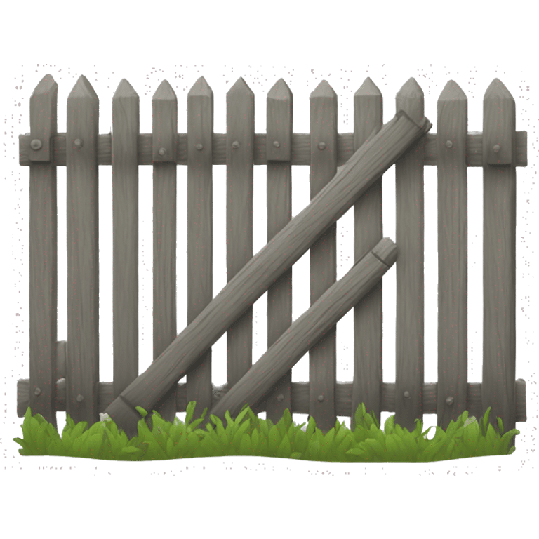 fence emoji