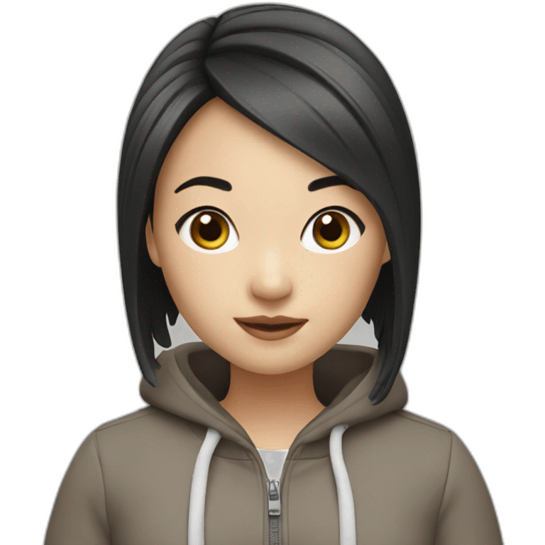 memoji asian girl emoji