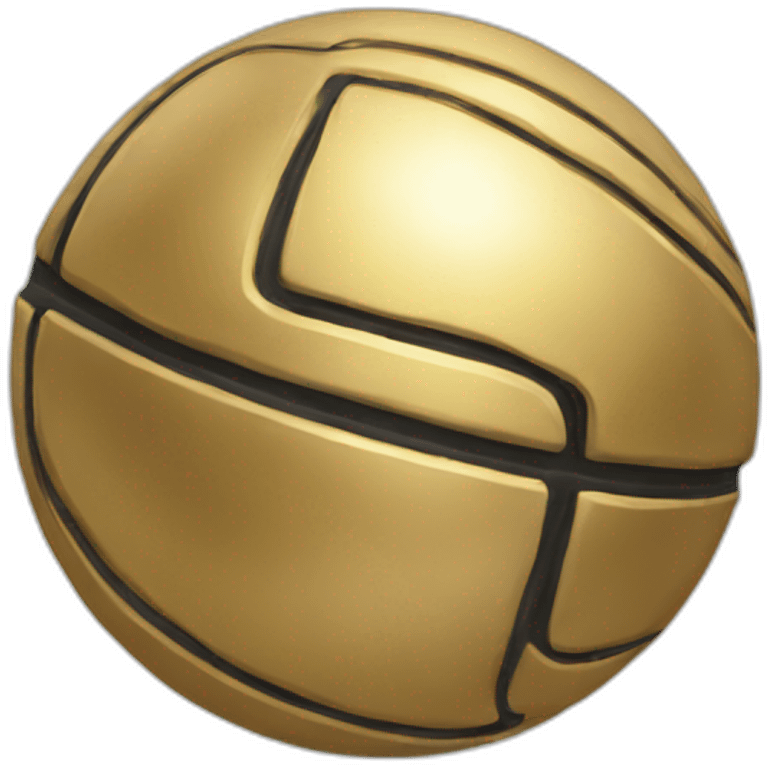 Gold ball 2023 emoji