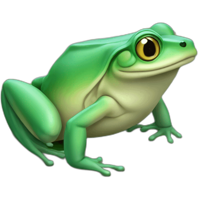 Saturne grenouille emoji