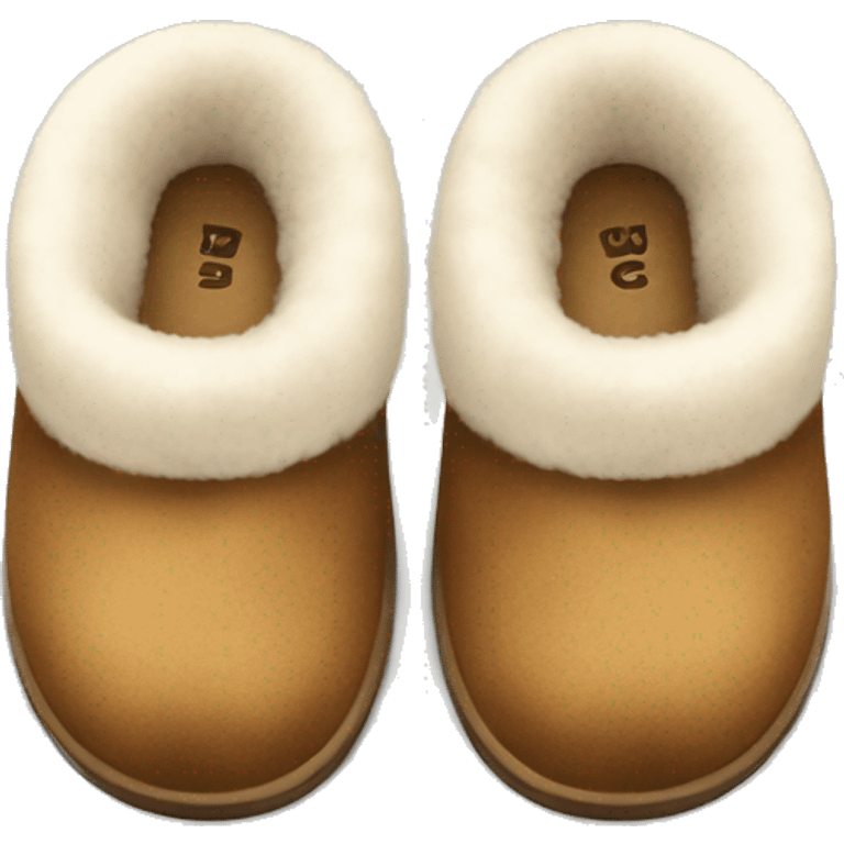 pair of ugg slippers emoji