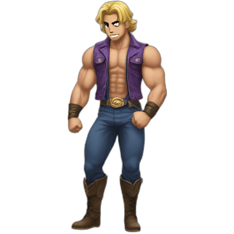 Jojo musclé emoji