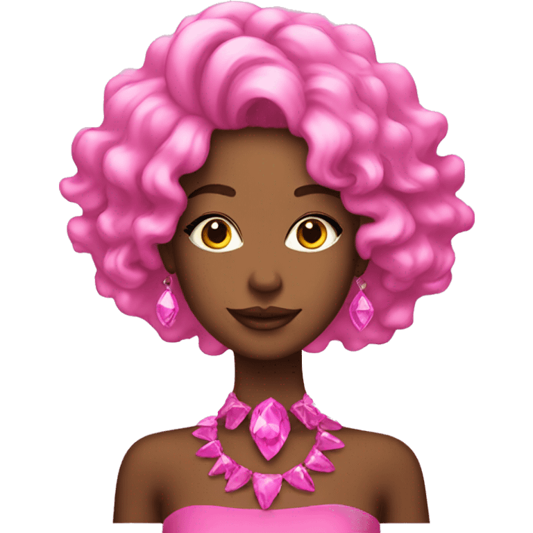 pink high vibrational diva emoji