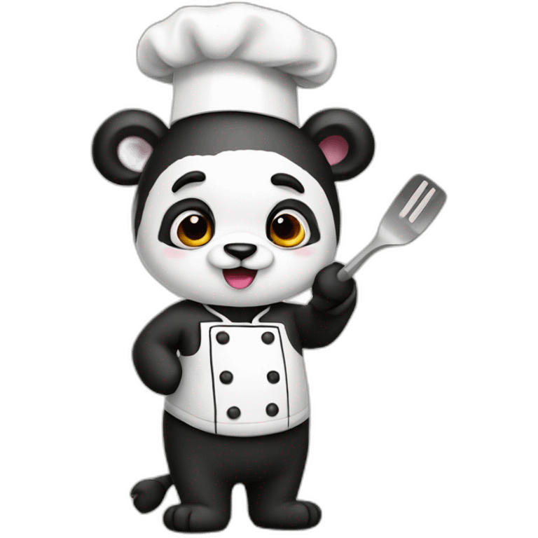 Panda-chef emoji