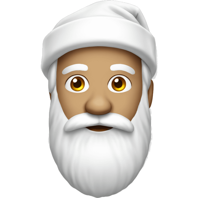 White Santa emoji